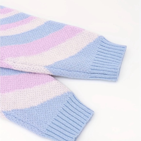 Heart Pattern Crew Neck Pullover Sweater🌹❤️🥰 - Picture 4 of 5